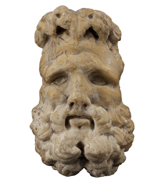 Head of Jupiter discovered on Bribirska glavica; 1st century 